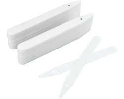 Dailygoods- Plantenlabels 100 stuks - Kunststof - Waterdicht - Steeketiketten - Tuinlabels - Duurzaam - 15,2 cm