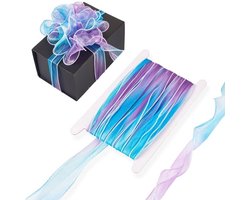 Dailygoods- Polyester Lint 55mm - Iriserend Decoratie Lint
