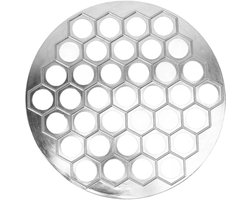 Dailygoods- Ravioli Maker 37 Gaten - Pelmeni Maker - Dumpling Mallen - Aluminiumlegering - Duurzaam - Eenvoudig te Reinigen