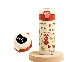 Dailygoods- Reismok 480 ml - Vacuüm Isolatiebeker - Geïsoleerde Waterbeker - Koffiemok - Roestvrij Staal - Houdt Dranken 8 Uur Warm/Koud - Thermosbeker