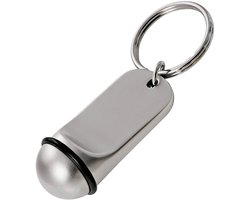 Dailygoods- Sleutelhanger Elegant Design - Sleutelhanger met Rubberen Ring - Sleutelhanger voor Autosleutel - Sleutelhanger voor Hotelsleutel - Sleutelhanger voor Tuinhuis - Gravure Mogelijk - Sleutelring