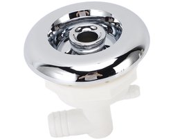 Dailygoods- Spa Jet - Verbeterde Waterrecreatie - Massage Mondstuk - Roestvrij Staal - Geschikt voor Spa/Hydrotherapiepool - Afmetingen 100 x 98 mm - Badjet