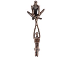 Dailygoods- Standbeeld Abstracte Kunst - Decoratie Beeld - Romantisch Cadeau - Hars - Woondecoratie - 103g/3.6oz - Decoratiebeeld
