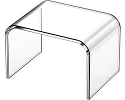 Dailygoods - Transparante Acryl Stool - Elegant en Functioneel voor Thuis