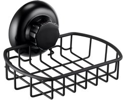 Dailygoods- Zeepmand - Roestvrij Staal - Zuignap - Multifunctionele Sponshouder - Douche/Keuken - Verbazingwekkende Houdkracht - Zeepdispenser