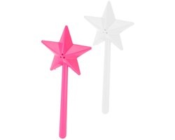 Dailygoods- Zout- en Peperstrooiers Set van 2 - Grappige Styling - Robuust Plastic - Gemakkelijk Schoon te Maken - Voor Keuken/Restaurant/Feest - Kruidenstrooier