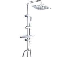 DailySupplies® Regendouche Zonder Kraan - Regendouchekop - Regendouches - Regendoucheset - Zilver