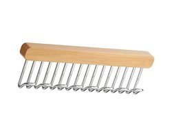 Daity 1 uittrekbare schuifhanger voor kasten -8gespen voor riemen, dassen, vesten, sjaals en sieraden - Linkerrailverlenging voor kledingkasten, kasten en laden.