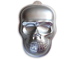 Daity 3D schedel cakevorm Halloween aluminium bakvorm antiaanbak DIY bakgereedschap