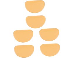 Daity 6-delige schraper, bloemschraper, keukenhulp, deegsnijder, keukenbakgereedschap, keukenbenodigdheden, plastic deegsnijder, veelzijdige deegsnijder, botersnijder