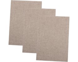 Daity Drie decoratieve papieren boekjes in een moderne kunststijl - geschikt voor salontafels - kleine bibliotheken en boekenplanken. Realistisch boekachtig ontwerp - kaki interieurdecoratie - 22x15x4 -5 cm (kaki).