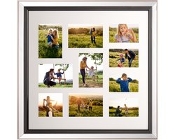 DALABA - Fotolijst - Zilver - Staand, Liggend - 69 cm - Glas