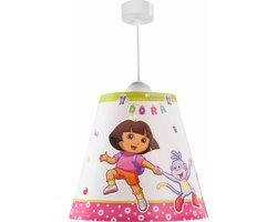 Dalber Dora - Hanglamp - Wit, Roze
