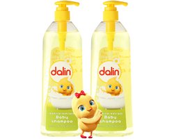 Dalin Babyshampoo Kamille 2 x 700ml milde verzorging voor baby’s haar en hoofdhuid