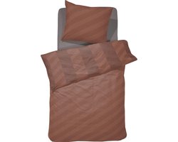 Damai Atomy - Dekbedovertrek - Bio Satijn - 140x200/220 cm - Rood + 1 kussensloop 60x70