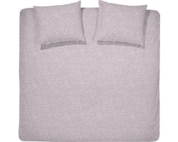 Damai Dekbedovertrekset bio katoen 200x200/220 cm sten mauve