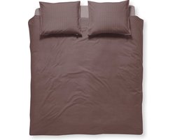 Damai Hemingway - Dekbedovertrek - 240x200/220 cm - Lits-jumeaux - Oxblood Red
