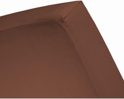 Damai - Hoeslaken (tot 25 cm) - Double Jersey - 80/90 x 200/210/220 - 100 x 200 cm - Coconut