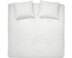 Damai Kreck Dekbedovertrek - Tweepersoons - 200x200/220 cm - Wit