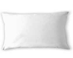 Damai Kussensloop - Set van 2 - Katoen - Met Hotelsluiting - 50x90 cm - Wit