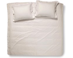 Damai Linea - Dekbedovertrek - Tweepersoons - 200 x 200/220 cm - Ivory