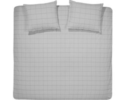 Damai Mesh Dekbedovertrek - Tweepersoons - 200x200/220 cm - Glacier