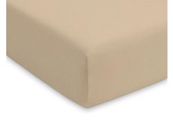 Damai Multiform Hoeslaken Katoen - Tweepersoons - 140x200/210 cm - Camel