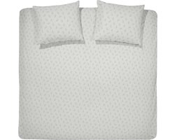Damai Organic Whisper - Dekbedovertrek - Tweepersoons - 200x200/220 cm + 2 kussenslopen 60x70 cm - Glacier