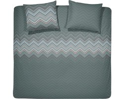 Damai Primo Dekbedovertrek - Katoen - Tweepersoons - 200x200/220 cm - Granite