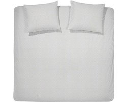 Damai Vibrate Dekbedovertrek - Katoen - Tweepersoons - 200x200/220 cm - Greige