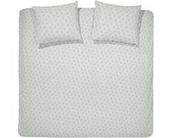 Damai Whisper - Dekbedovertrek - 200 x 200/220 - Tweepersoons - Glacier
