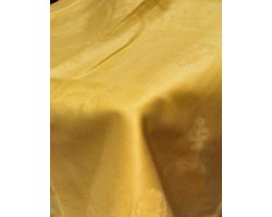 Damast Tafelkleed , Fleur Jeune, 100x100cm, De Witte Lietaer