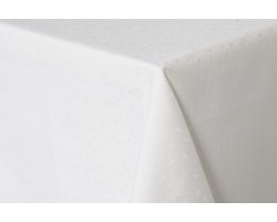 Damast tafelkleed, 'Rio Ivoor', De Witte Lietaer, 140x140cm/ Nappe de Table , 'Rio Ivoire', De Witte Lietaer