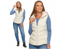 Dames Gilet Kort Gewatteerd met Capuchon Klassiek Herfst MORAJ S