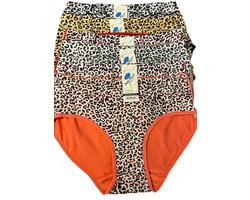 Dames Slips 5 pack - Hoge Taille- Grote maat - XL