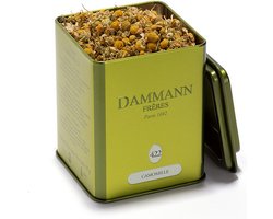Dammann Frères - Camomille blikje N° 422 - 35 gram Kamille thee - Rustgevende kruidenthee - Voor 35 kopjes thee zonder theïne