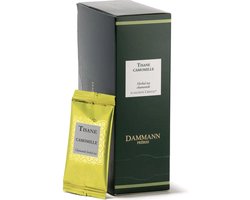 Dammann Frères - Tisane Camomille 21 verpakte theezakjes - Kamille thee - kruidenthee zonder caffeïne