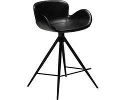 Dan-Form barstoel gaia vintage zwart 87 x 55 x 53 (2 stuks)
