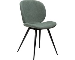 Dan Form Cloud Eetkamerstoel Boucle Groen set van 2