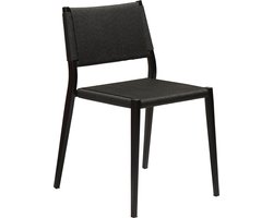 Danform Loop eetkamerstoel papier zwart.