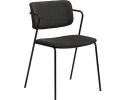 Danform Zed eetkamerstoel zwart.