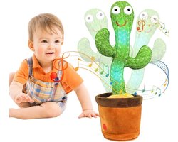 Dansende cactus - Pratende cactus - Baby speelgoed - Dancing cactus - Zingende cactus - Speelgoed met geluid - USB opladen