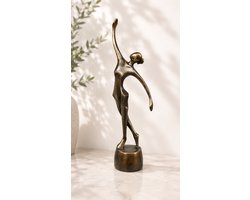 DANSERES / ABSTRACT BRONZEN BEELD