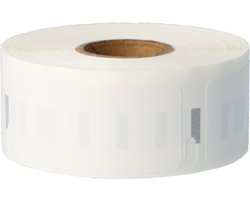 Dappaz - 2 stuks Dymo Labels Wit 11355 Compatible - 19 x 51 mm - 500 labels per Rol - S0722550 Geschikt voor Dymo Labelwriter - Multifunctionele etiketten - Verzendetiketten - Adresetiketten
