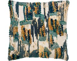 DARCI | sierkussen 45x45 cm | Insignia Blue | blauw | multicolor | Hoii | met duurzame kussenvulling