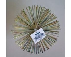 Dario Tools - Schoorsteen Veegborstel 200mm - staal - flexibel