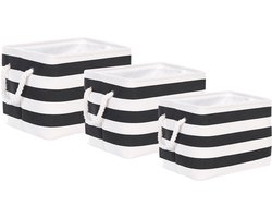DARQAB - Manden set van 3 - Zwart - Polyester