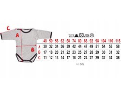 Dartomik - Baby Body - Lange Mouw - Maat 86 - 100% Katoen
