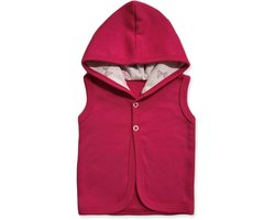 Dartomik - Meisjes Bodywarmer - 104 - Katoen - Met Capuchon