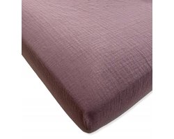 Dartomik - Muslin Ledikant Laken - 120x60 cm - Figuur - Elastische Rand - Oeko-Tex Gecertificeerd